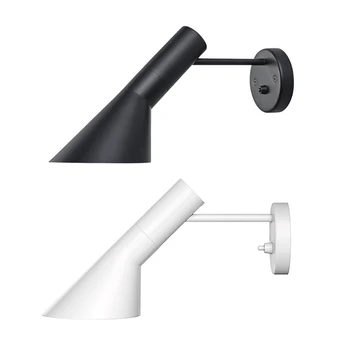 

Nordic Lamp LED Wall Light LOFT Modern Design Black White Sconce Replica Lamp Hanging Lamp wall lights for home decoration