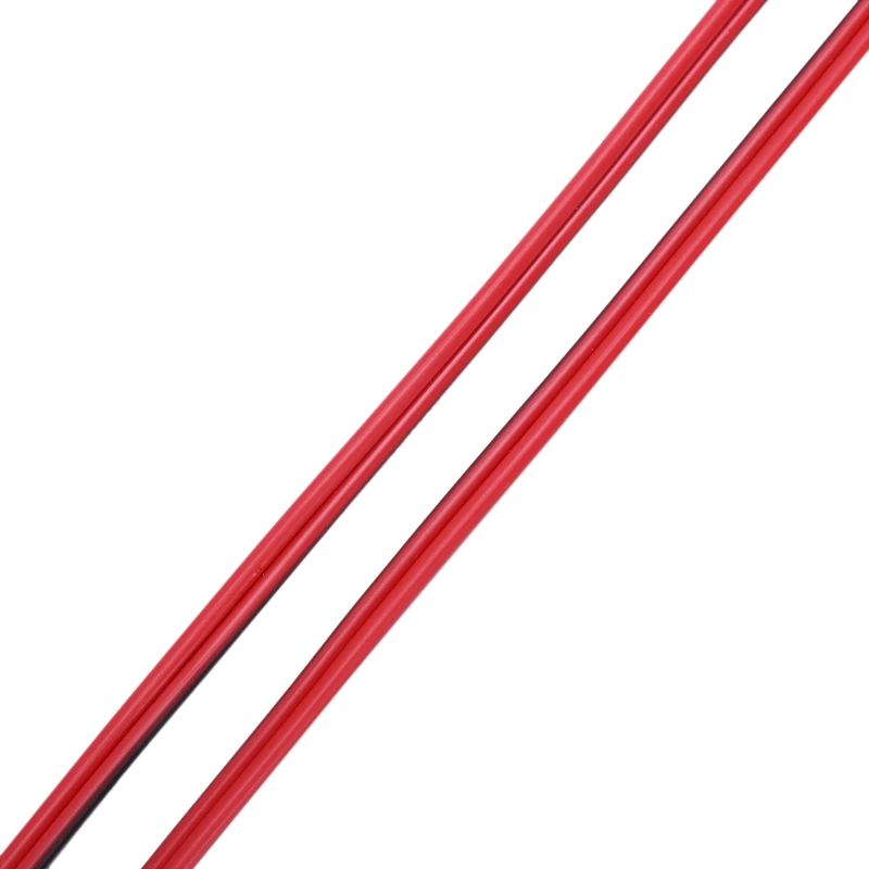 Двойной зажим типа крокодил штекер банан в 2 тестовых провода черный и красный