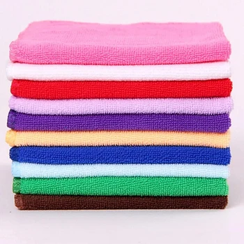 

5PCS Microfibre Washing Cloths Dishcloths Rags Towel Bamboo Fiber House cleaning cloths napkins microfibre cleaner gadgets