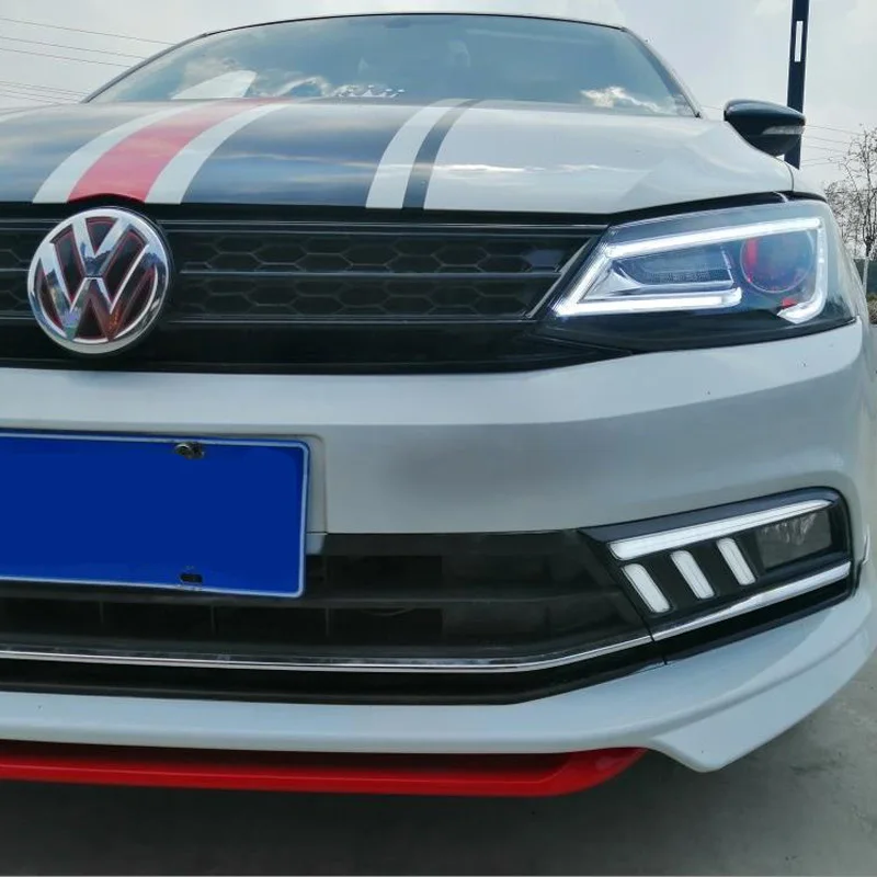 Автомобильная фара для Volkswagen Sagitar Jetta MK6 Светодиодный прожектор 2012 2018 ксеноновые