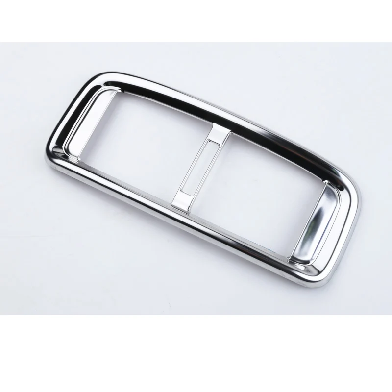 Серебристый CarStyling для Honda CRV автомобильные аксессуары заднего ряда AC Vent рамка отделка Аксессуары - Название цвета: Серебристый