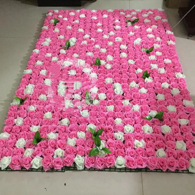 60X40 см Искусственный Шелковый цветок розы настенные Свадебные Рождественские украшения декоративные шелковые гортензии Свадебные украшения фон