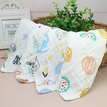 Натуральный хлопок ручной Полотенца нагрудники с рисунком Baby Face Полотенца детский Полотенца 6-Слои Ручная стирка марли мульти-функциональный Полотенца