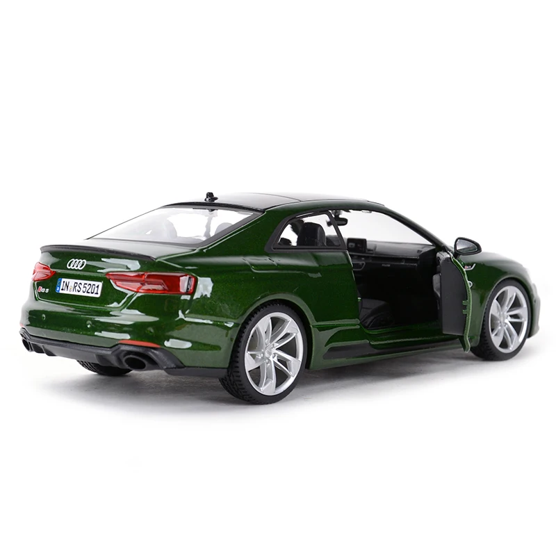 Bburago 1:24 Scale Audi RS 5 Coupe Red alloy racing car Alloy Luxury Vehicle Diecast Pull Back Cars Model Toy Collection Gift 4