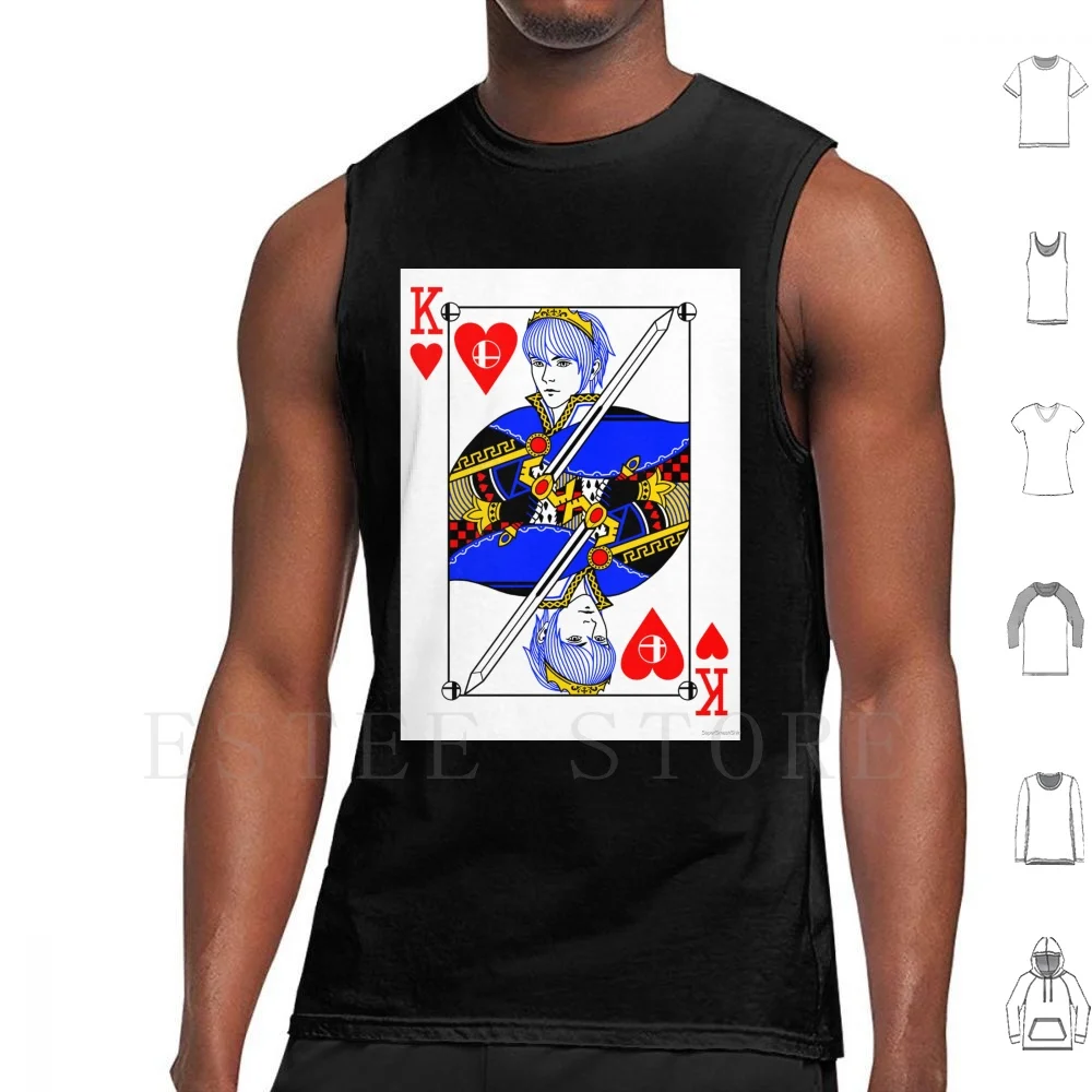 Marth Of Hearts Canotte Gilet Senza Maniche Marth Fire Emblem Smash Melee Ssbm Super Smash Bros