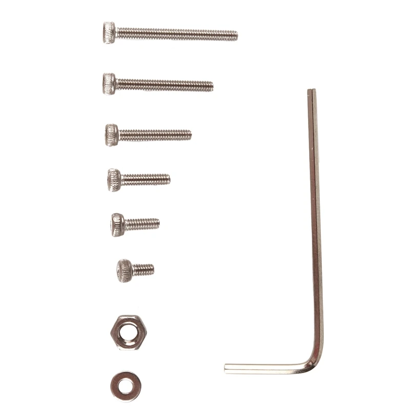 1080PCS Stainless Steel M2 M3 M4 Screw Bolts& Nuts And Washer Set Hex Head Cap