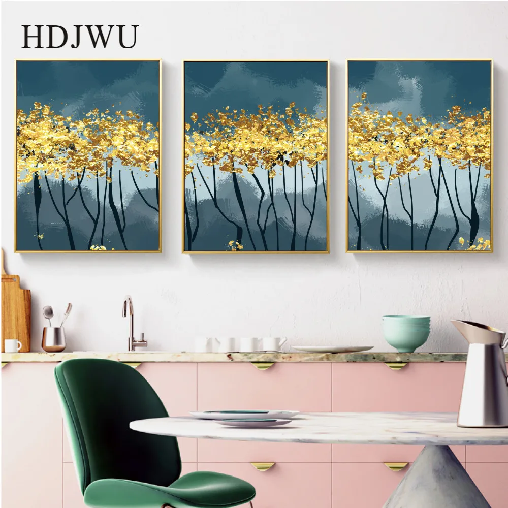 

Nordic Abstract Decoration Picture Modern Art Wall Canvas Painting Wall Printing Posters for Living Room DJ478