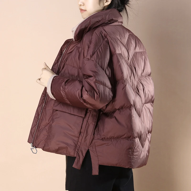 2020 New Women Thick Down Jackets White Duck Down