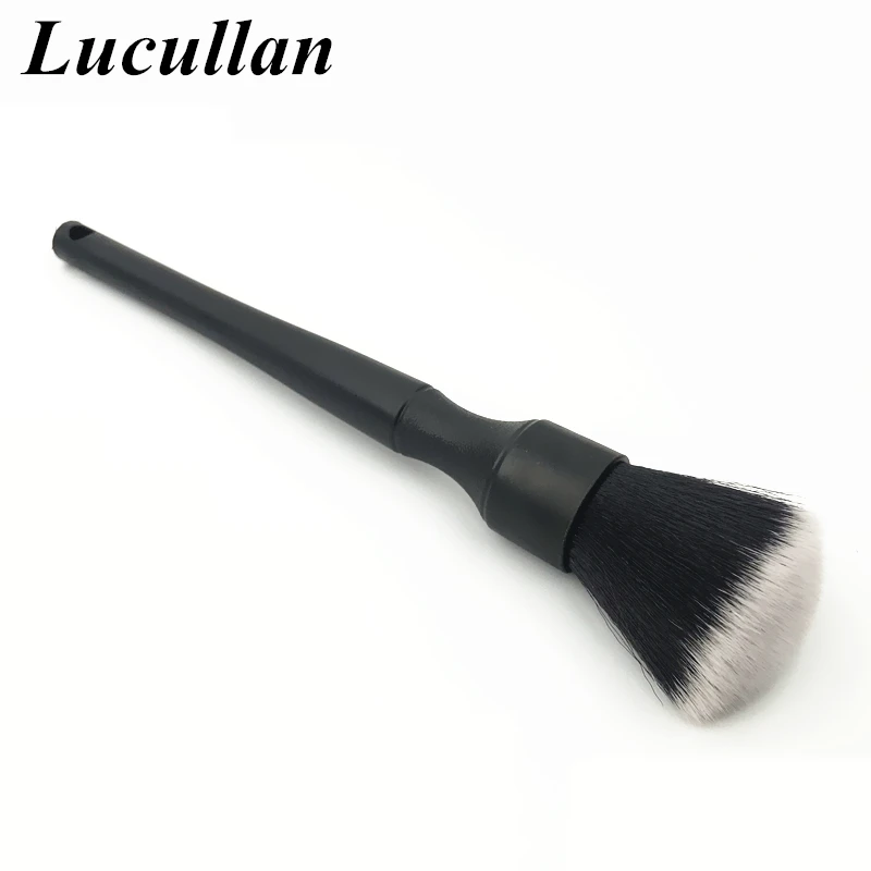 Lucullan Ultra-Soft Auto Interior Detailing Brushes Super Soft Synthetic Hair Car Panel Dashboard Air Vent Duster turtle wax ice