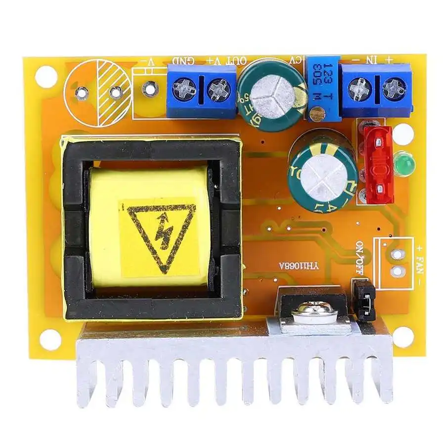 Высокое качество ZVS 0.2A 40W DC Повышающий Модуль высокого напряжения 45 390V непрерывно
