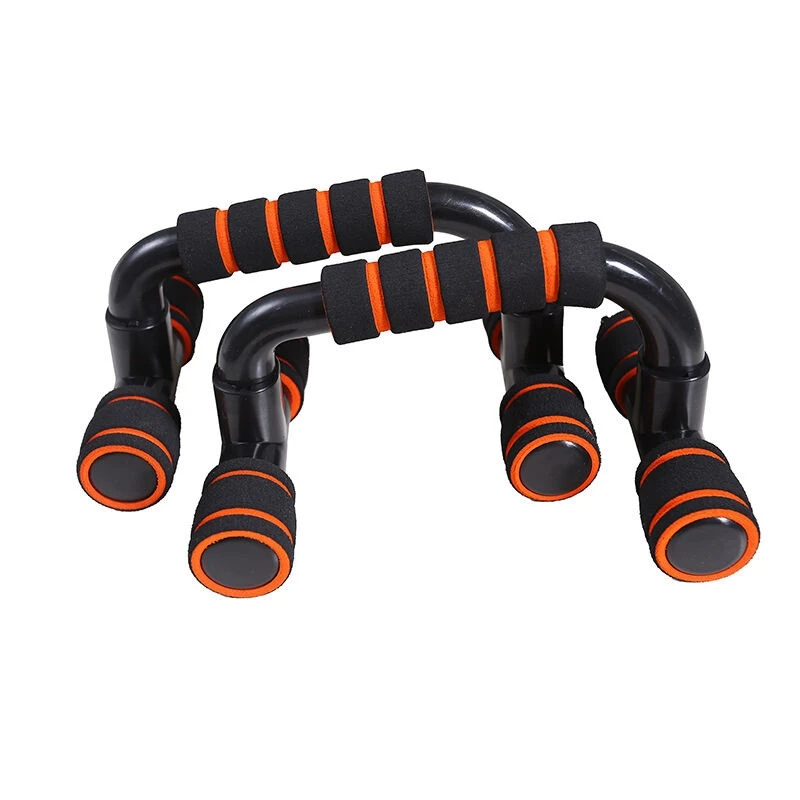 2 шт H I-shaped ABS фитнес пуш-ап бар отжимания стойки БАРС инструмент для фитнеса груди тренировки упражнения губка тренажер захватываемый для рук