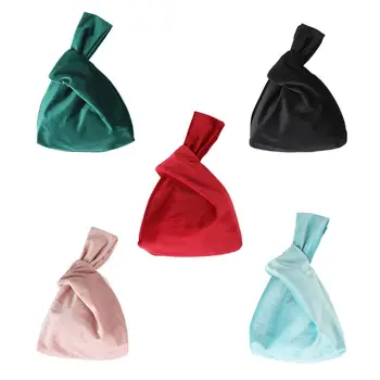 

Women Vintage Evening Wrist Bag Lady Knot Closure Cosmetic Pouch Purse M6CC