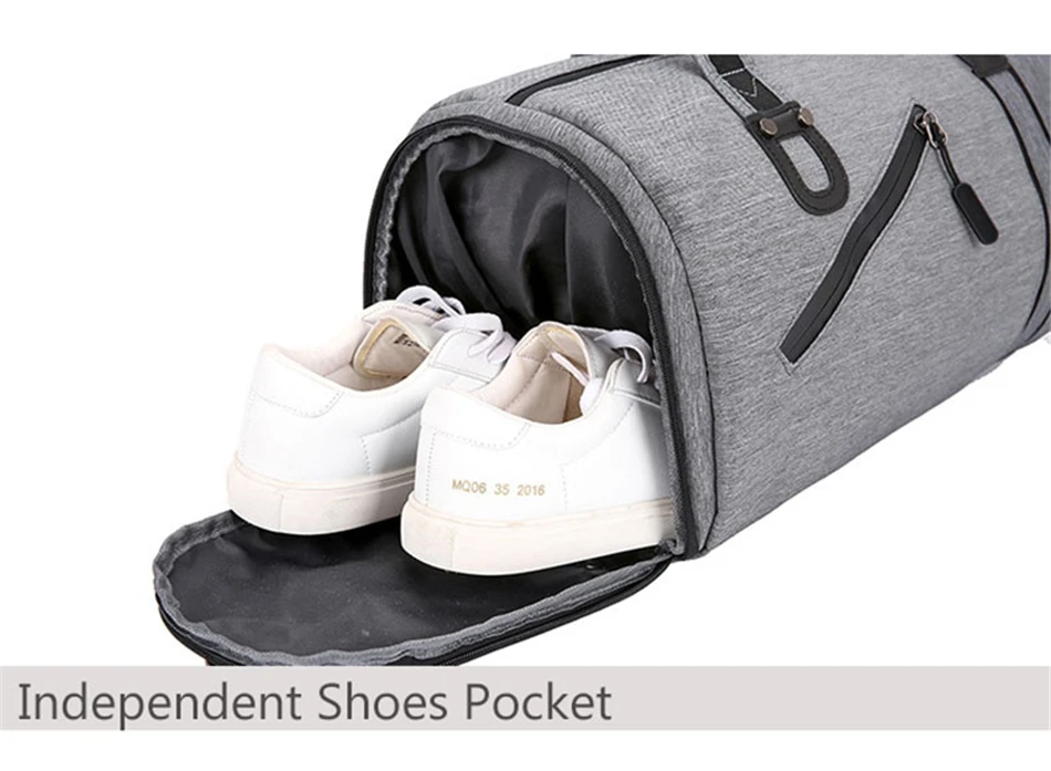 Dry wet Swimming Gym Bag Men Women Sports Yoga Mat Bags Fashion Fitness Training Sports Travel Outdoor Handbags For Shoes Pocket