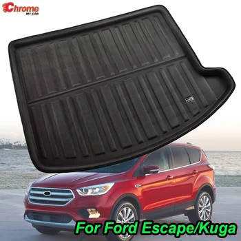 

For Ford Escape Kuga 2013 2014 2015 2016 2017 2018 Boot Mat Rear Trunk Liner Cargo Floor Tray Carpet Protector Car Accessories