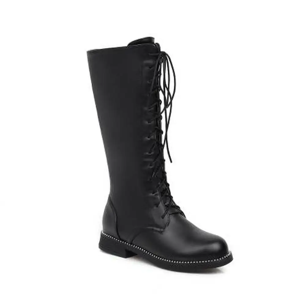 BLXQPYT/Лидер продаж; модные мотоциклетные ботинки Martin; Outono Inverno Botas De Couro; женские Ботинки на каблуке; f33