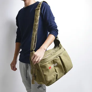 

Tidog New Vintage Canvas Bag fashion casual Shoulder Bag