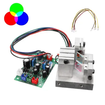 

RGB 300mW White Laser Module 638nm+520nm+450nm With TTL Driver Board Modulation Temperature Protection Science Stage Lighting