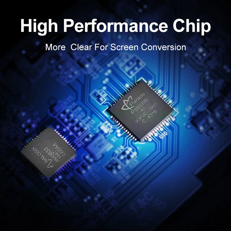 Roreta HDMI в VGA адаптер 1080P цифро-аналоговый видео аудио Мужской в Famale конвертер для ПК ноутбук планшет адаптер