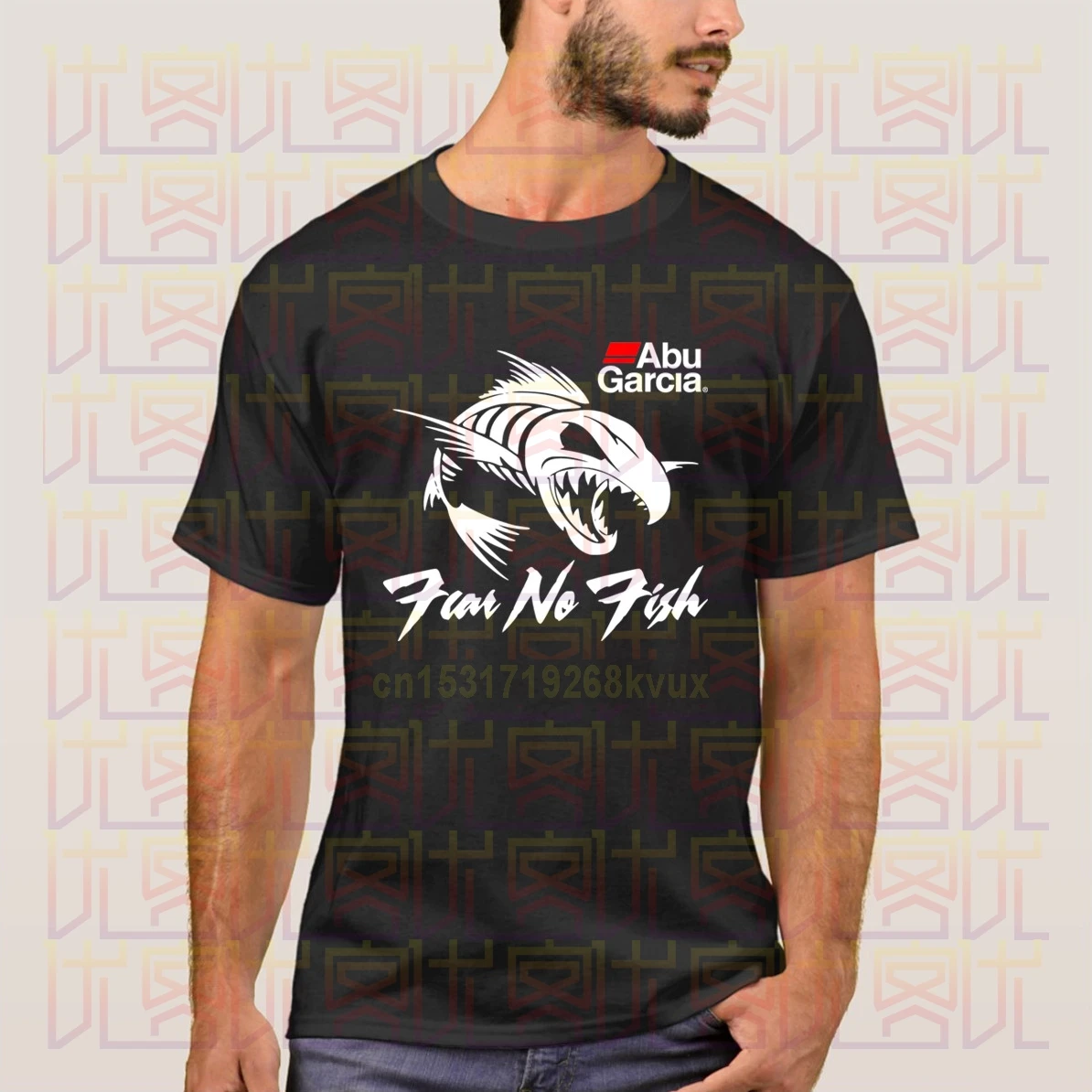 

Abu Garcia Fear No Fish Classics T-Shirt 2020 Newest Summer Men's Short Sleeve Tees Shirt Tops Unisex Amazing Graphic