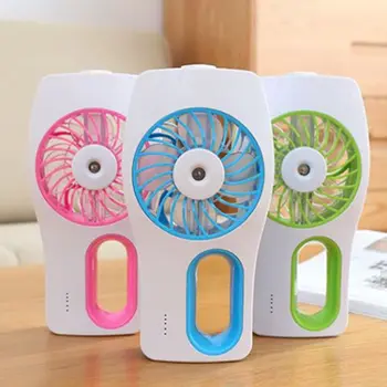 

Mini Misting Fan Builtin Rechargeable USB Fan Handheld Personal Cooling Mist Humidifier for Home Office Portable Air Conditioner