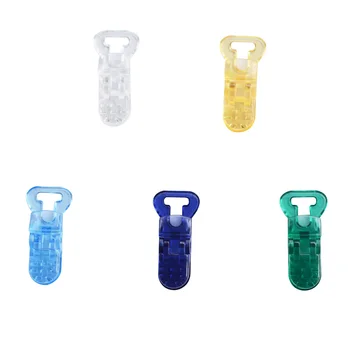 

Craft Dummy Fall Prevention Transparent Plastic T-shaped Badges Eco-friendly Baby Feeding Mini PC T-clip Style