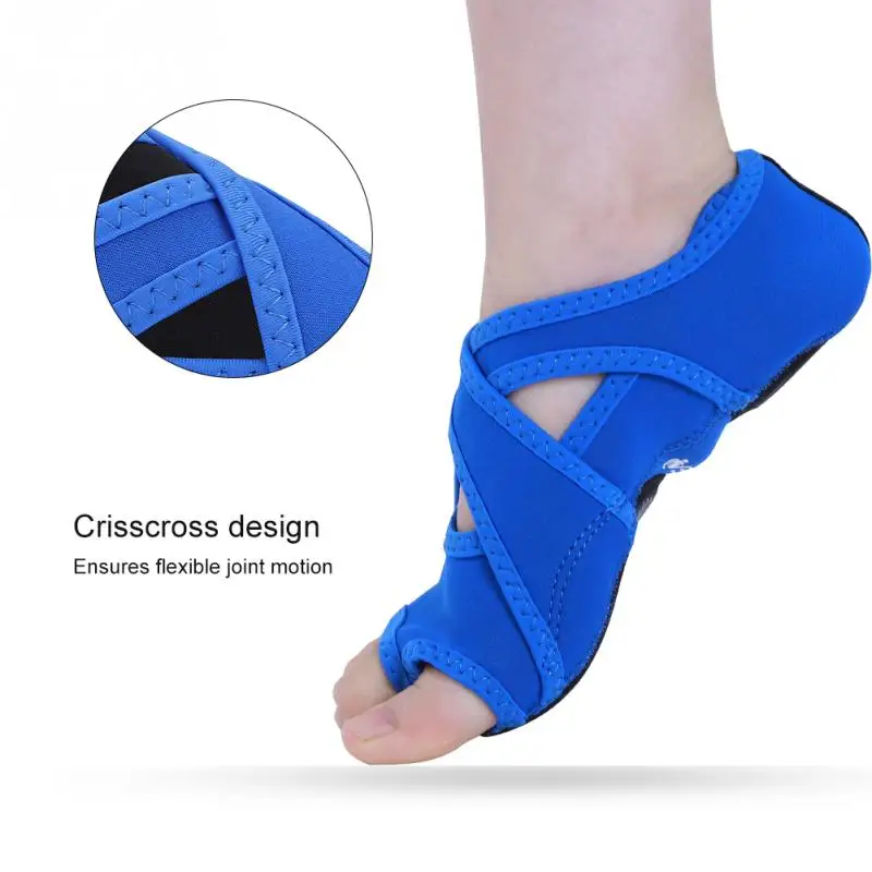 Men Women Socks Half Toe Non Slip Ladies Massage Sport Socks Half-fingers Neoprene Pilates Ballet Dancing