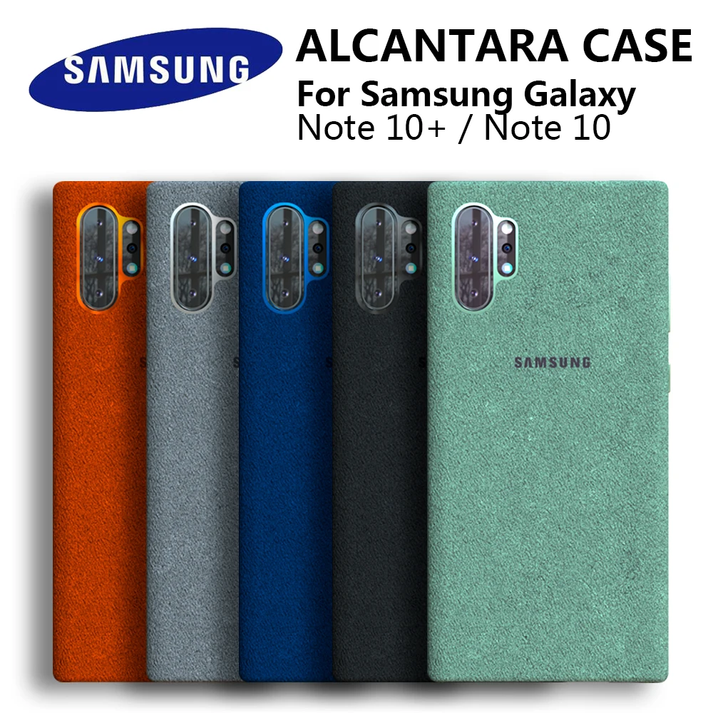 

Samsung Note 10 Plus alcantara Case Official Original Genuine Suede Leather Fitted Protector Case SAMSUNG Galaxy Note10 Pro 10+