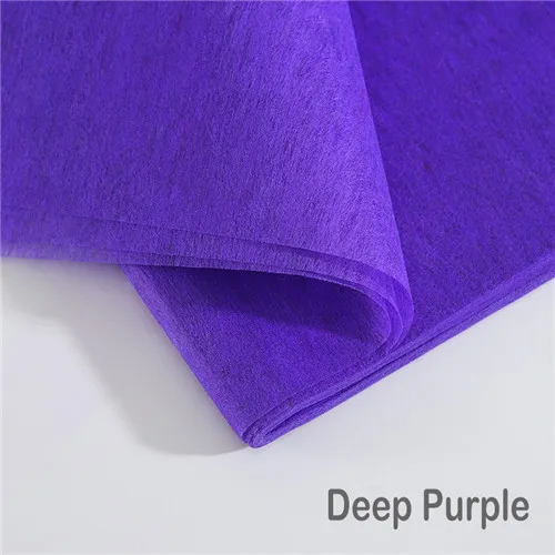 Deep purple 38 листов хлопчатобумажной папиросной бумаги оберточная бумага букет оберточный материал бумага Цветок Рождественский подарок Свадебная Упаковка украшения бумага - Цвет: Deep purple