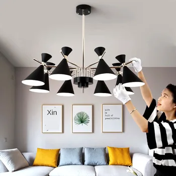 Modern LED chandelier living room bedroom LED ceiling lamp corridor hotel ceiling chandelier factory direct sales modern round crystal fish line single head ceiling lamp club shop corridor entrance hall door chandelier for bedroom livingroom
