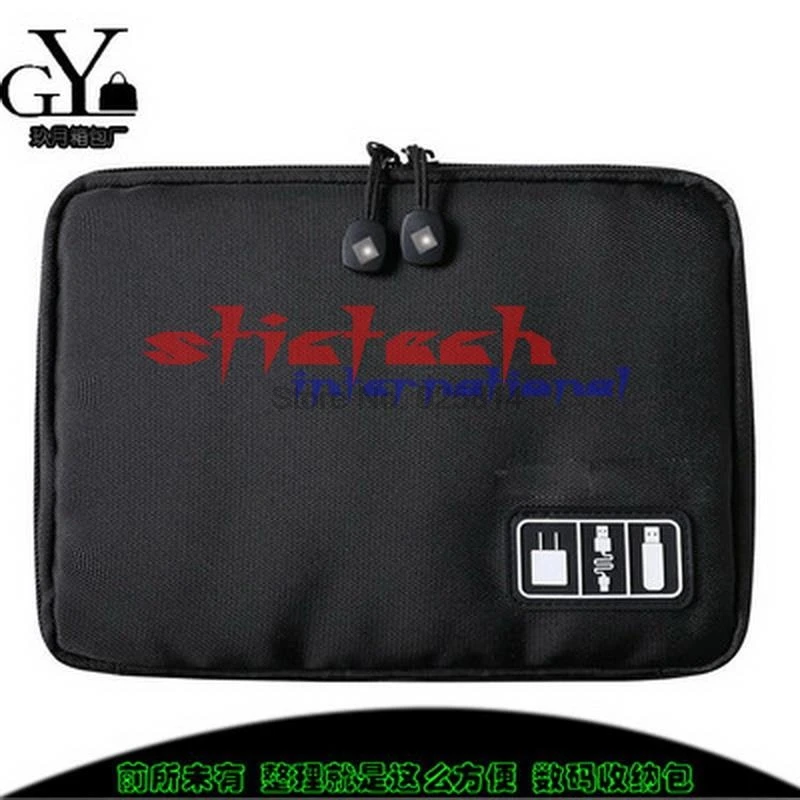 by dhl or ems 500pcs Travel Bags Data Cable Practical Earphone Wire