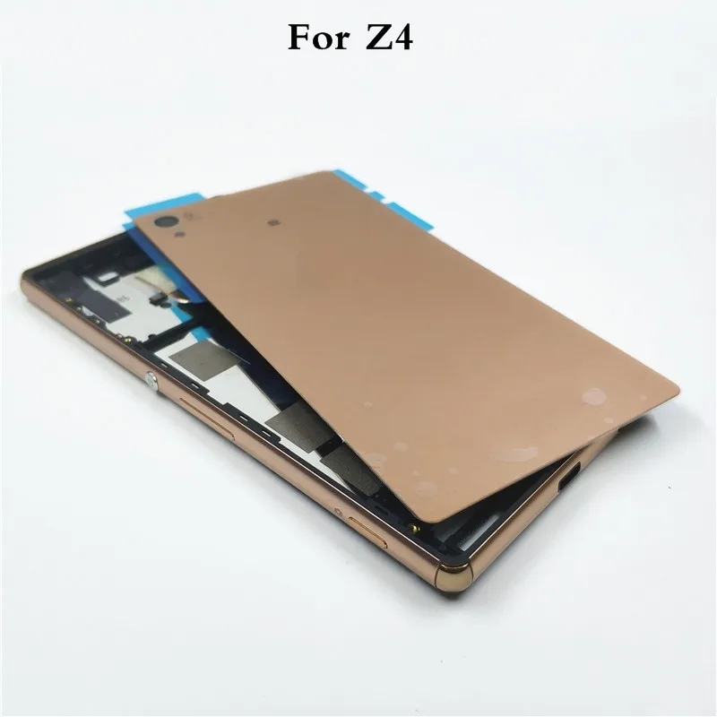 Оригинальный Полный Корпус ЖК-панель средняя рамка для Sony Xperia Z4 Z3 Plus E6553 E6533 Крышка
