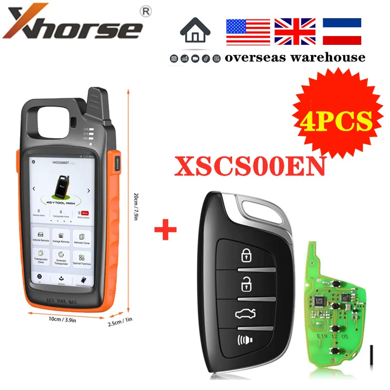 XHORSE VVDI ключ инструмент Макс пульт дистанционного управления и чип генератор плюс