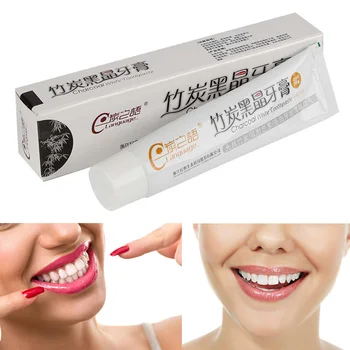 

50g Bamboo Charcoal Black Whitening Toothpaste For Improving Gingival Bleeding Soreness Antibacterial Antimoth Oral Care TSLM1