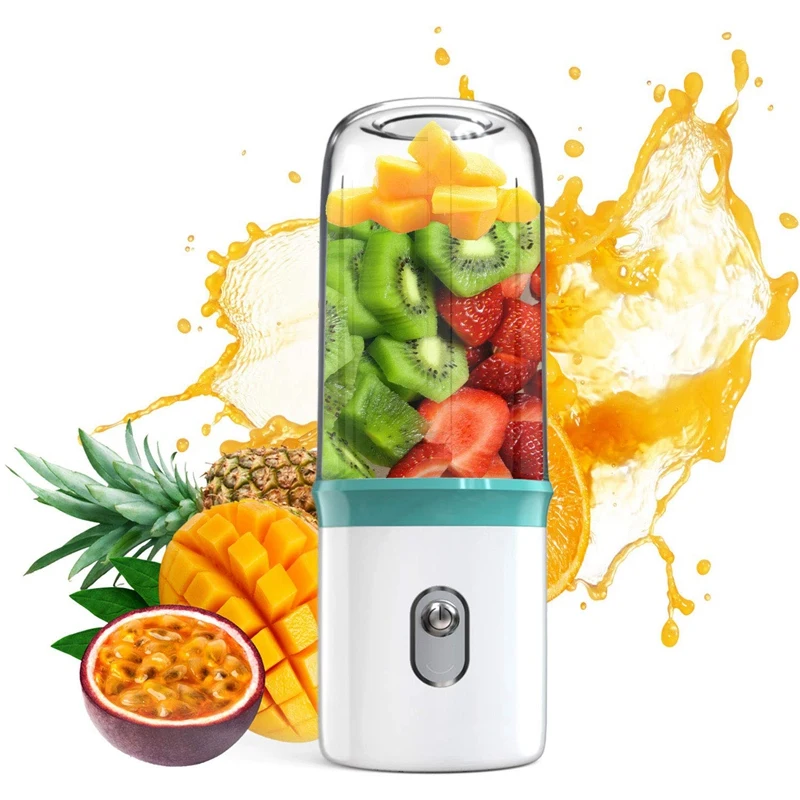 

Portable Blender USB Personal Smoothie Blender On-The-Go/Travel,Milkshake,Smoothie,Ice.Mini Blenders Processor Shake Mixer Maker