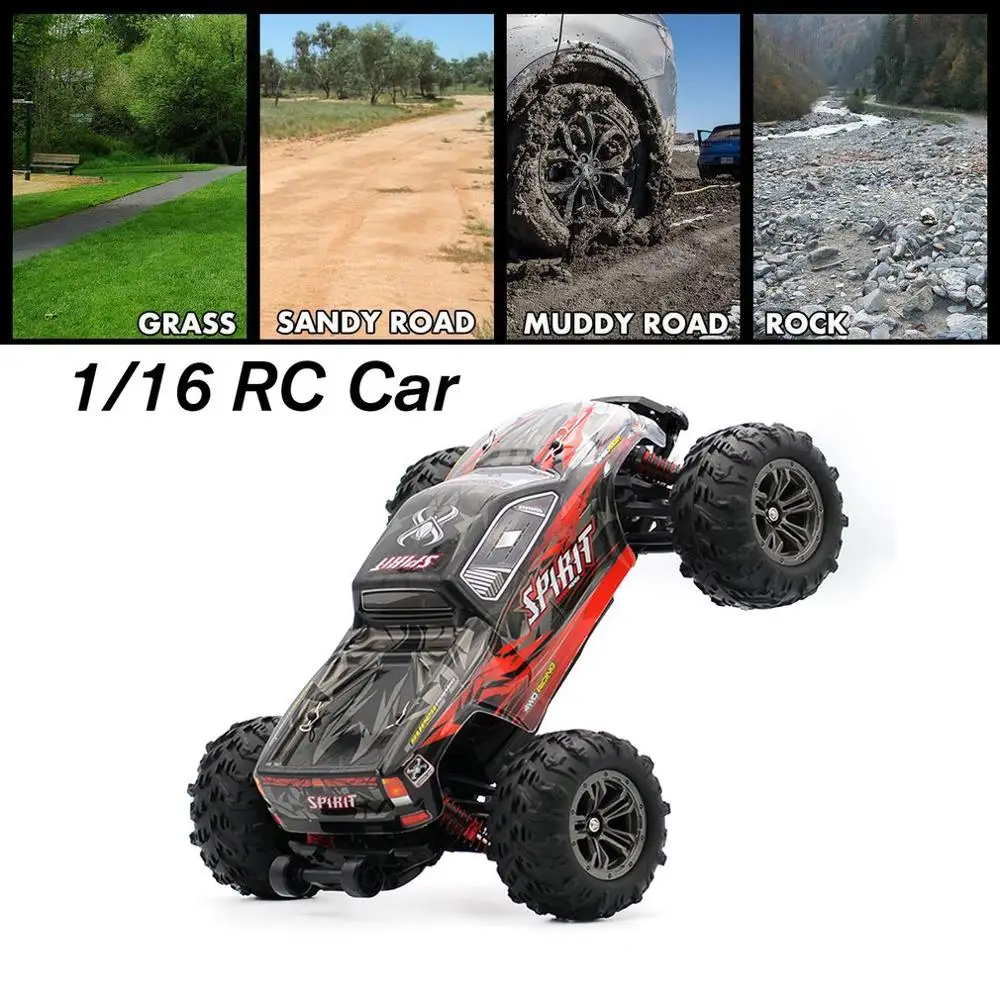 9135 1:16 RC автомобиль 4WD Вождение пустынный грузовик матовый Мотор привод Bigfoot пульт дистанционного управления модель автомобиля внедорожник игрушка для ребенка подарок