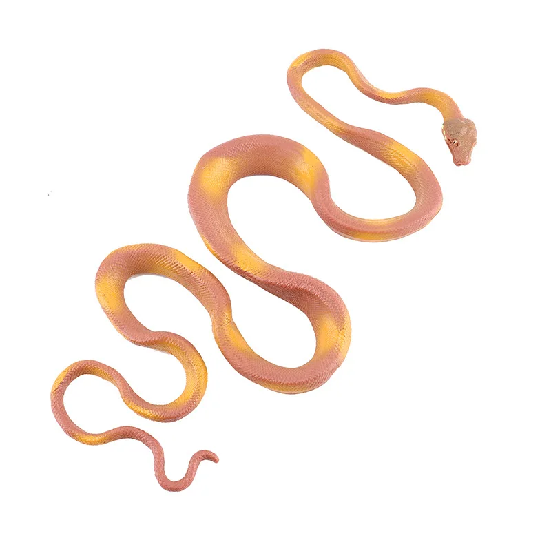 Новая 3D силиконовая модель питона джунгли поддельные игрушки змеи фигурки