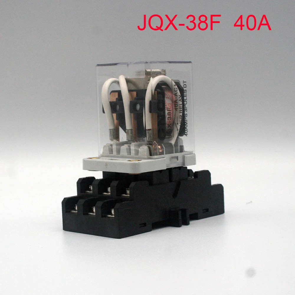 Relé Eletromagnético Atual Alto Wj175 Jqx38f 40a Hhc71b 12v Eletromagnético Abre 24v 220v o