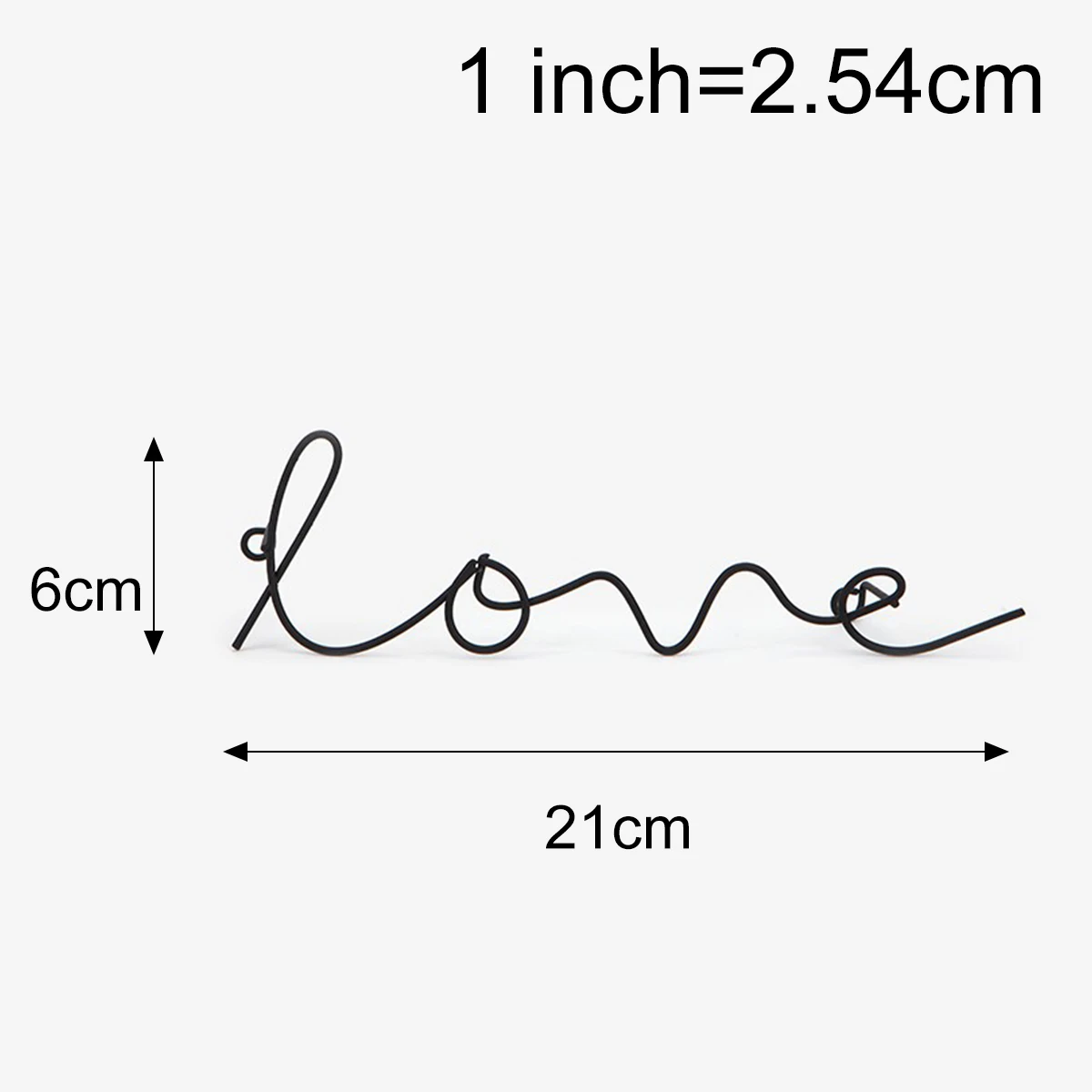 Iron Letters Wall Art Dalal Decor