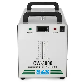 

With Industrial Water Cooler Chiller CW 3000 100W CO2 Laser Engraving Cutting Machine 900x600mm USB Port