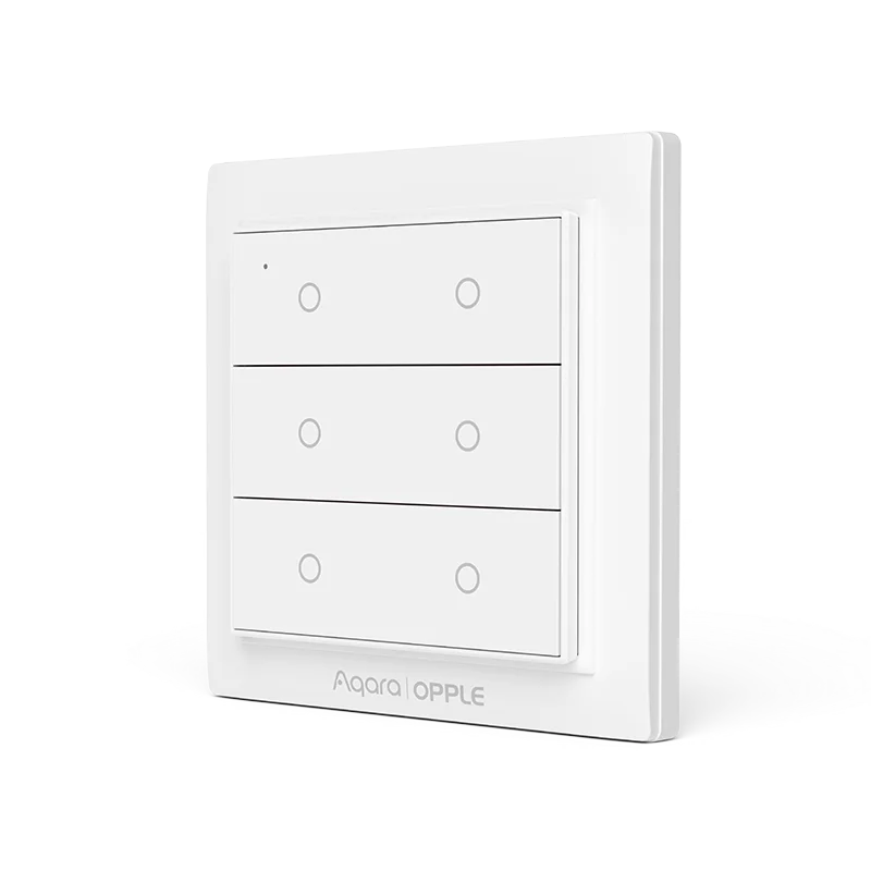  Xiaomi Aqara OPPLE Wireless Scene Switch 6 Gang Smart Compatible with MiHome Aqara HomeKit App No W - 4000317941888