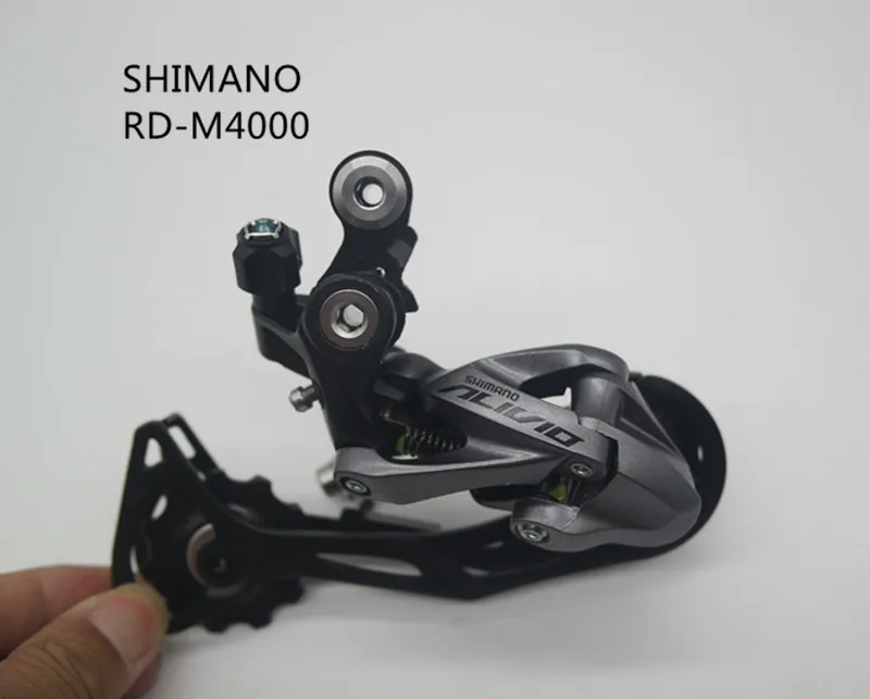SHIMANO оригинальный задний переключатель alivio RD M4000 27 скорость горный велосипед