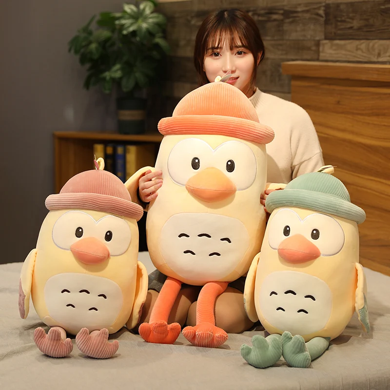 

45-80CM Large Soft Owl Stuffed Animal Plush Toy Doll Cute Owl Bird Baby Sleeping Toy Pillow Sofa Decoration Doll Kids Gifts
