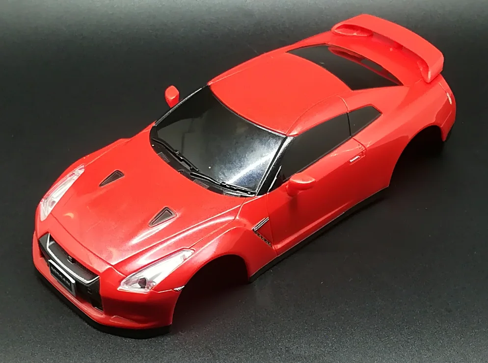 

1/28 Mosquito Car Shell GTR35 Suitable for MINI-Q MINI-D 102 Wheelbase