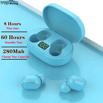 

Trop Weiling Tws True Headphone Wireless Bluetooth 5.0 Earphone Mini Earbuds Sport Headset With Mic Charging Box For Smart Phone