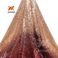 5 Ярд, модная вышитая блестками ткань высокого класса, ручная резка, вышитая блестками ткань высокого качества, кружевная ткань