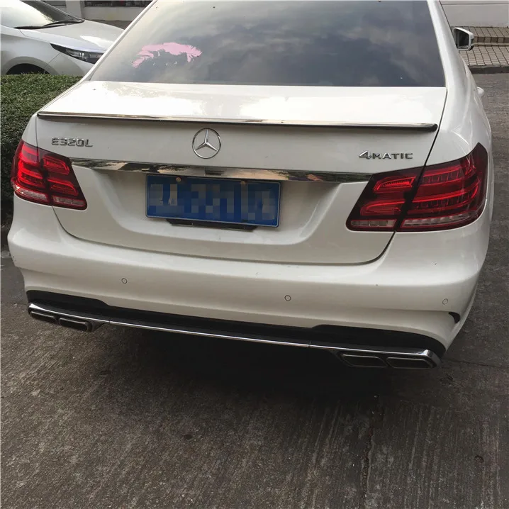 Спойлер для Benz W212 Автомобильный задний спойлер из АБС пластика E320L E260L E300L E63