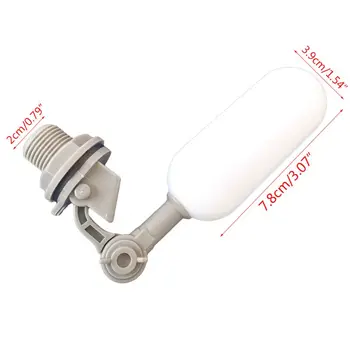 

4Set/Pack Mini 1/4\" Humidifier Float Ball Valve Shut Off Automatic Aquarium Tool X7JE