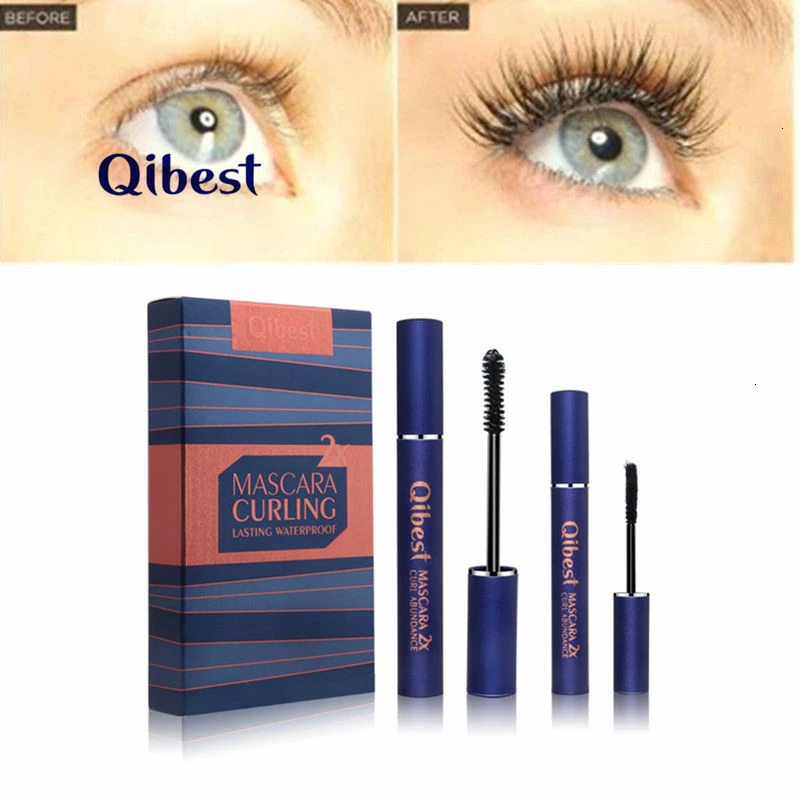 

1 set Volume Curled Lashes Mascara & Eyelash Extention Treatment Waterproof Curling Tick Eyelash Lengtheing Eye Makeup