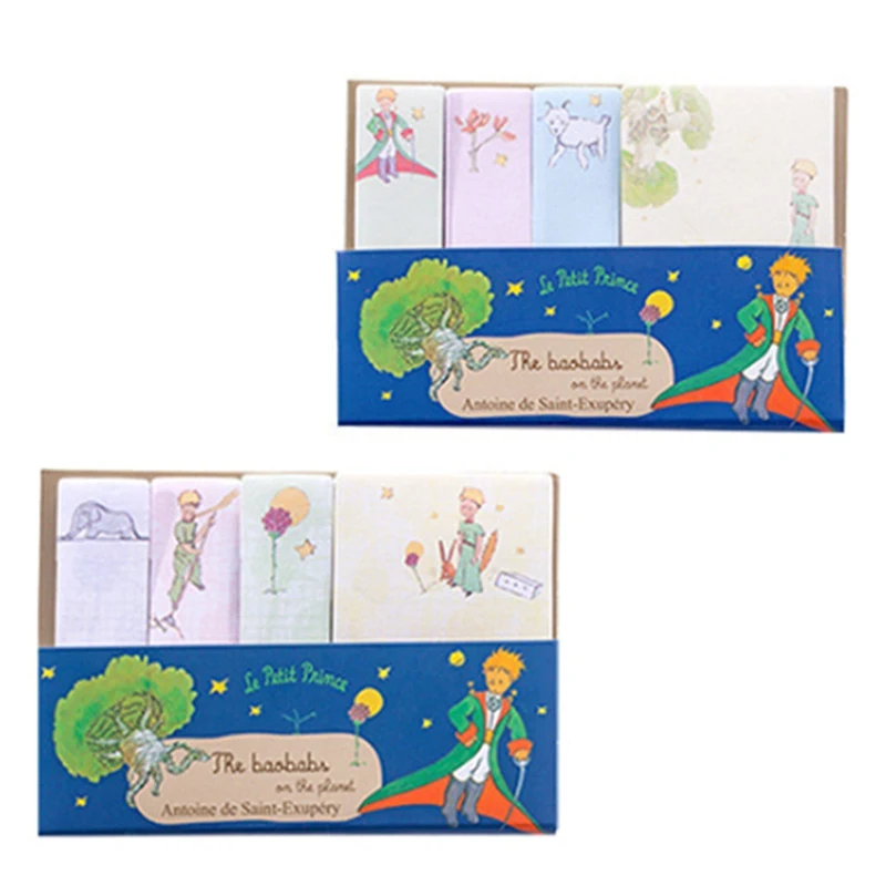 

1X Creative little Prince Memo Pad weekly plan Sticky Notes Post stationery School Supplies Planner Paper Stickers