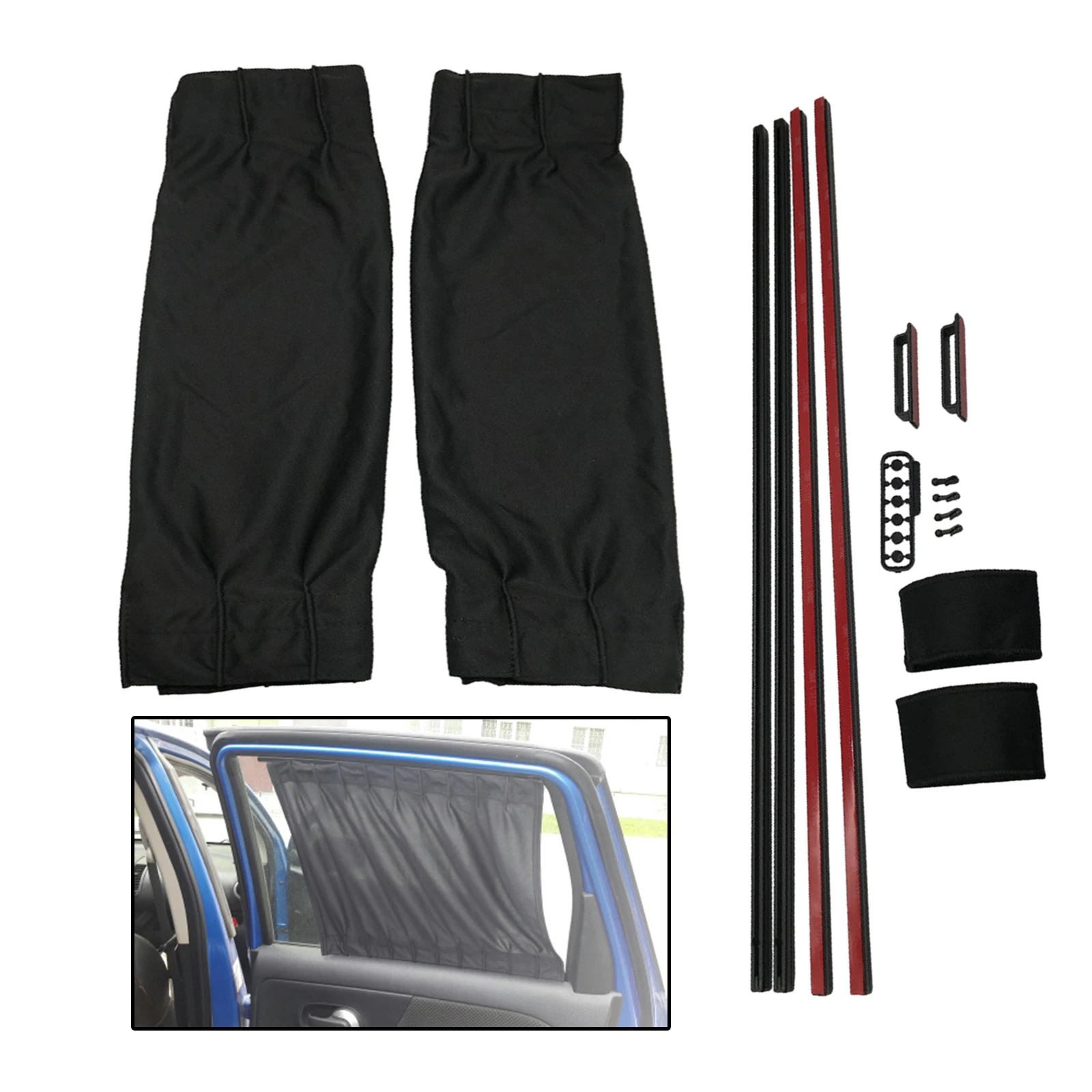 2 шт. хлопковые занавески для автомобильных окон | Автомобили и мотоциклы